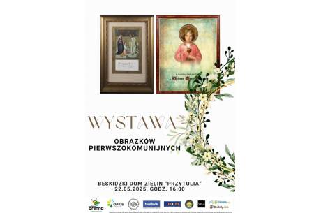 Otwarcie wystawy obrazków pierwszokomunijnych